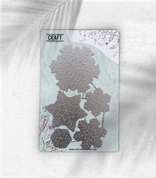 CraftAddictionUK Die - Dotted Snowflake Impressions